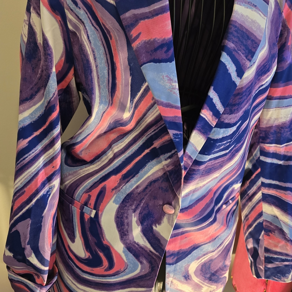 Vibrant Multicolor Women's Jacket
